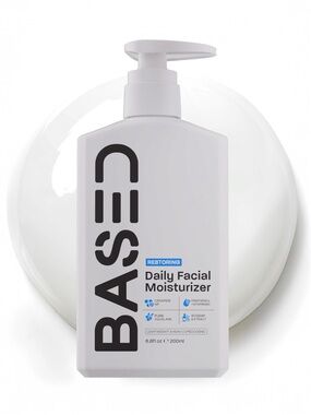 BASED Bodyworks Daily Facial Moisturizer 6.8oz Ceramide Squalane Hydrating Cream